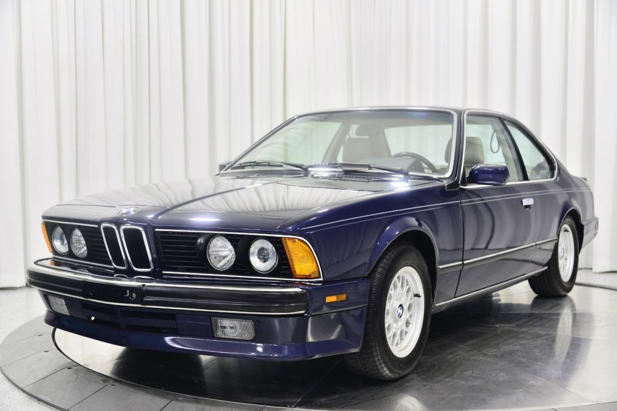 1988 Red BMW M6 Coupe