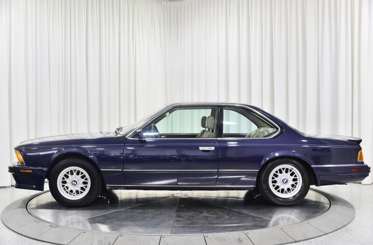 1988 Red BMW M6 Coupe