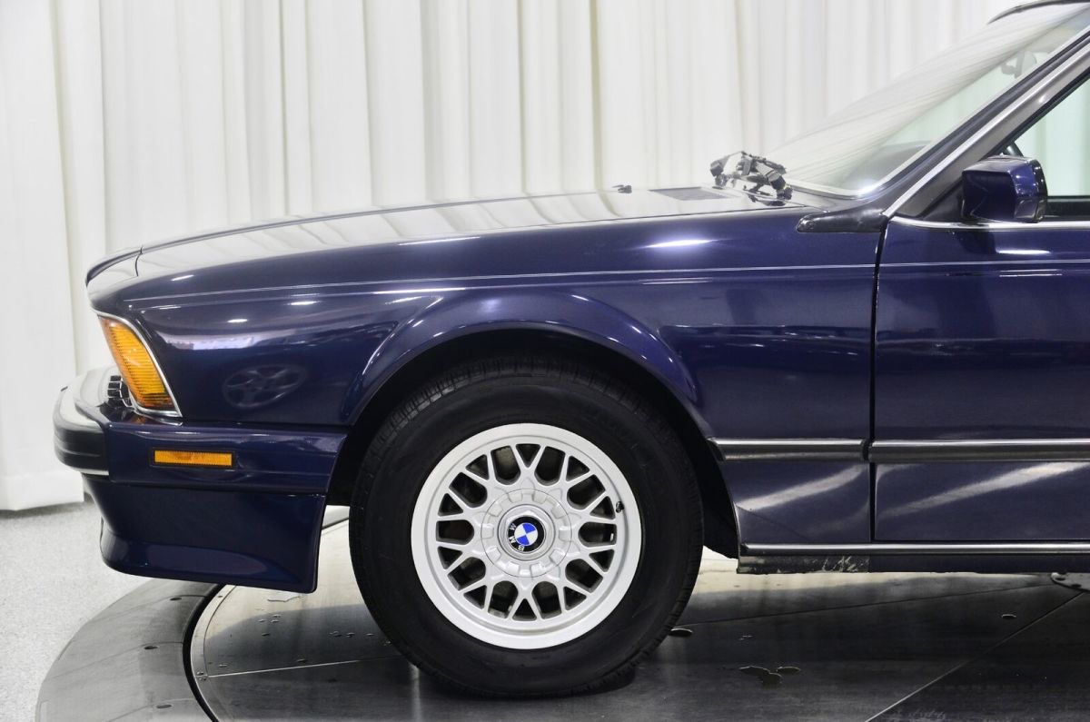 1988 Red BMW M6 Coupe