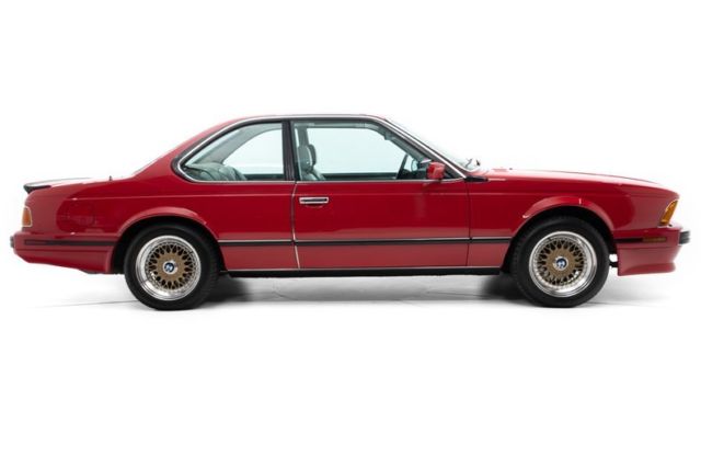1988 Red BMW M6 Coupe