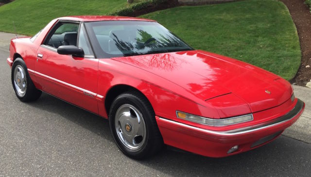 1988 Red Buick Reatta Coupe