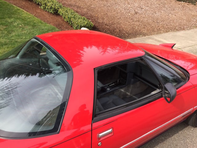 1988 Red Buick Reatta Coupe