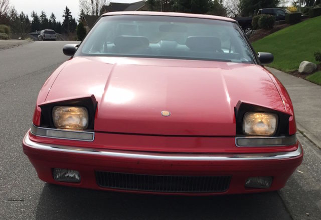 1988 Red Buick Reatta Coupe