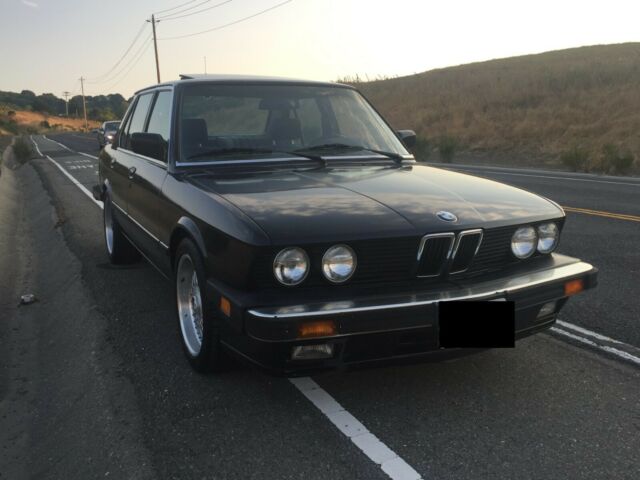 1988 Gray BMW 5-Series