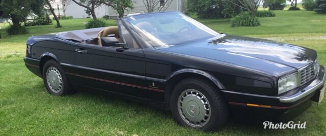 1988 Black Cadillac Allante CONVERTIBLE