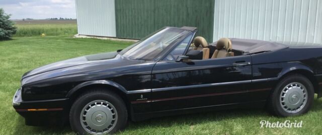 1988 Black Cadillac Allante CONVERTIBLE