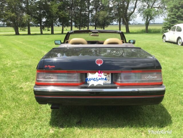 1988 Black Cadillac Allante CONVERTIBLE