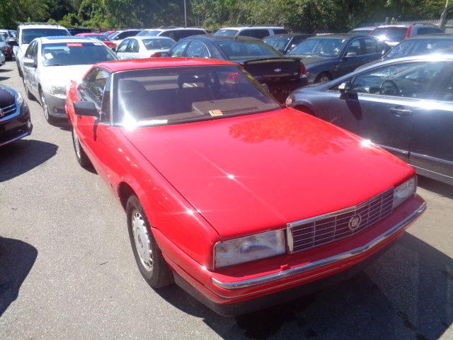 1988 Red Cadillac Allante Convertible