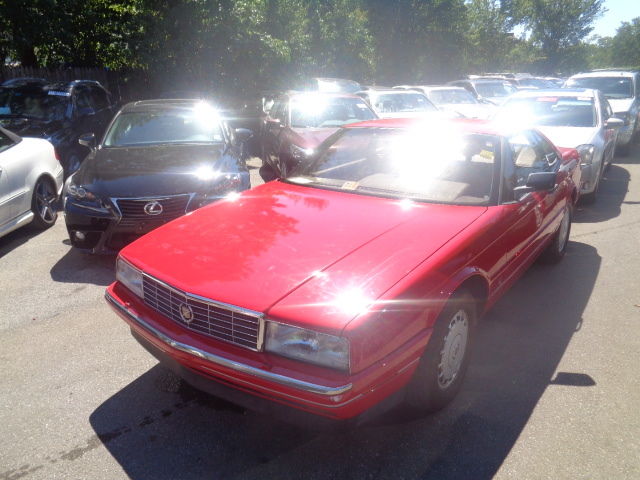1988 Red Cadillac Allante Convertible