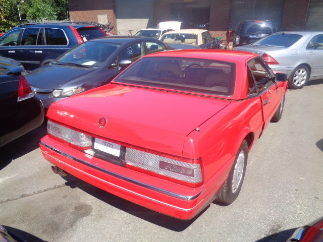 1988 Red Cadillac Allante Convertible