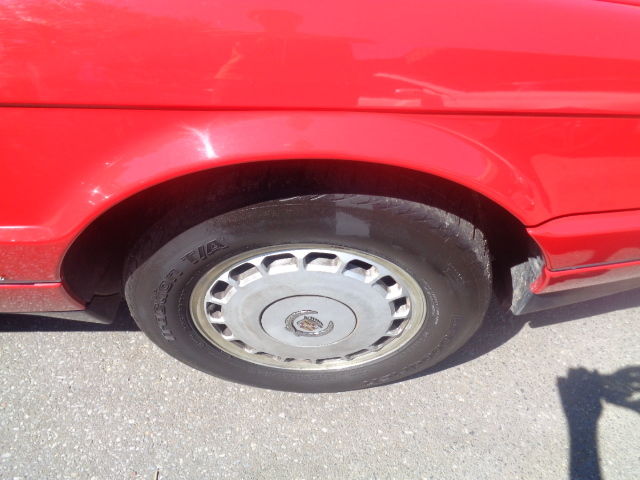 1988 Red Cadillac Allante Convertible