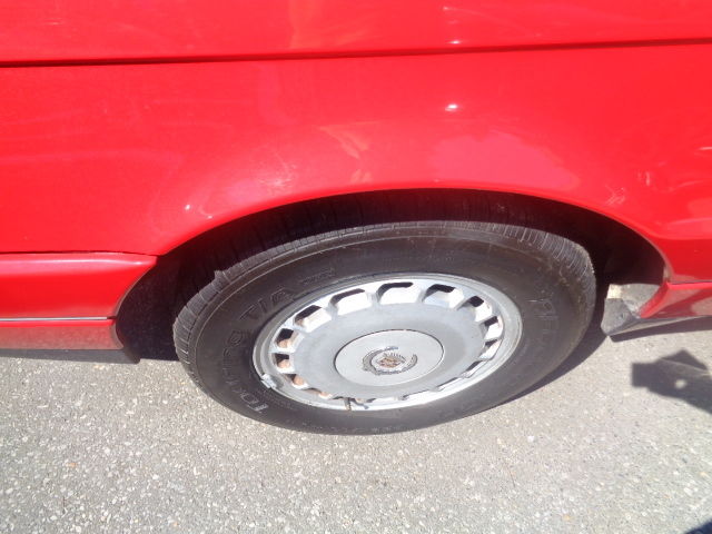 1988 Red Cadillac Allante Convertible