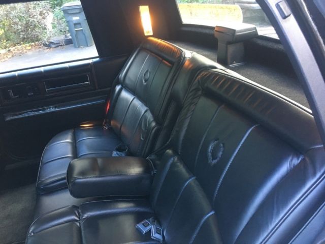 1988 Black Cadillac DeVille Sedan