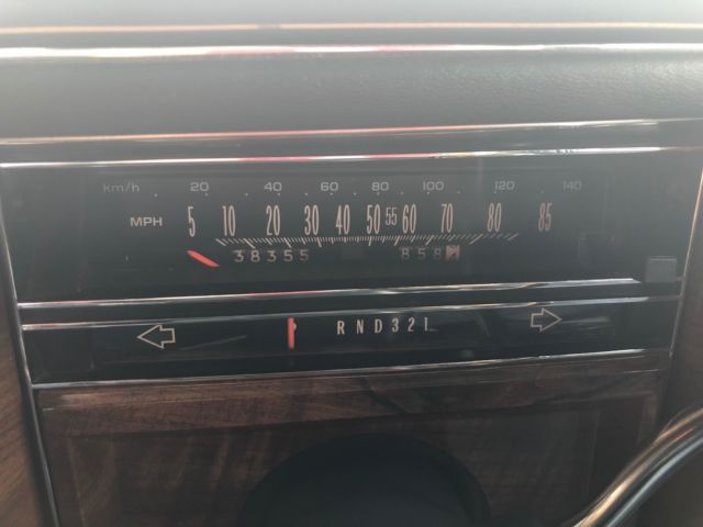 1988 White Cadillac Brougham Sedan