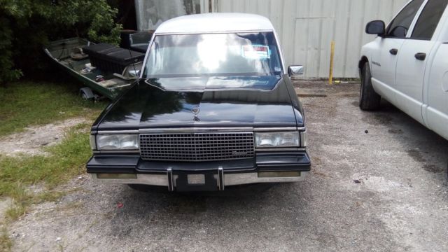 1988 Black Cadillac Other Hearse