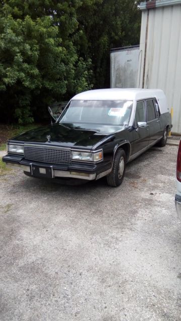 1988 Black Cadillac Other Hearse