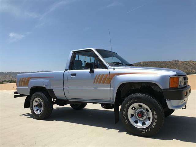1988 Blue Toyota Tacoma Standard Cab Pickup