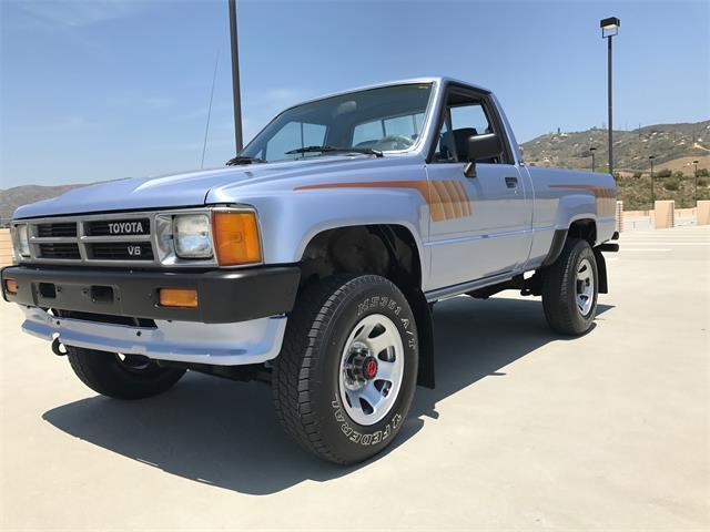 1988 Blue Toyota Tacoma Standard Cab Pickup