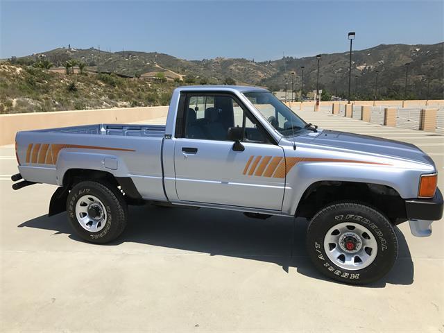 1988 Blue Toyota Tacoma Standard Cab Pickup