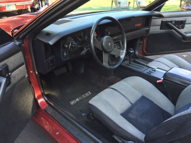 1988 Flame Red Metallic Chevrolet Camaro Coupe T-top
