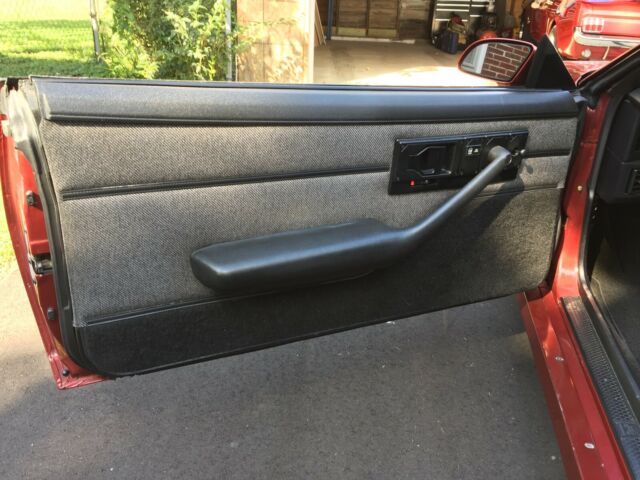 1988 Flame Red Metallic Chevrolet Camaro Coupe T-top