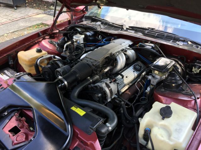 1988 Flame Red Metallic Chevrolet Camaro Coupe T-top