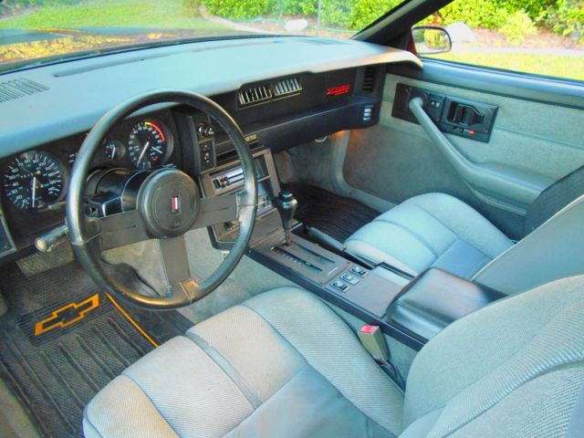 1988 Burgundy Chevrolet Camaro Coupe