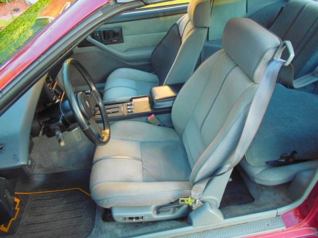1988 Burgundy Chevrolet Camaro Coupe