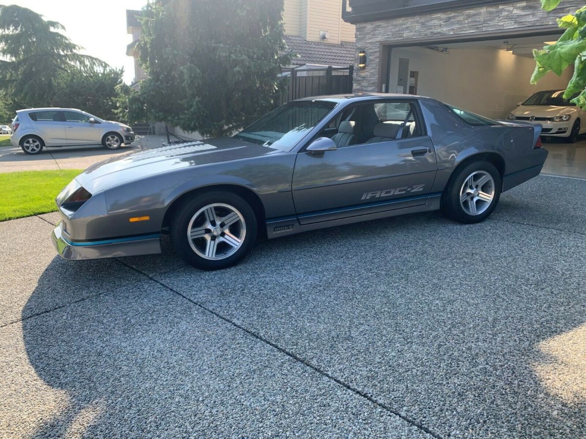 1988 Gray Chevrolet Camaro Coupe