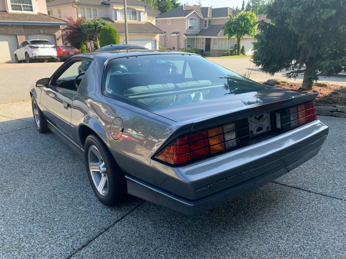 1988 Gray Chevrolet Camaro Coupe
