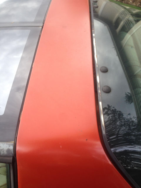 1988 Orange Chevrolet Camaro Coupe