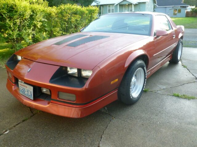 1988 Orange Chevrolet Camaro Coupe