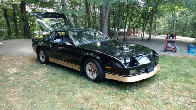 1988 Yellow Chevrolet Camaro Convertible
