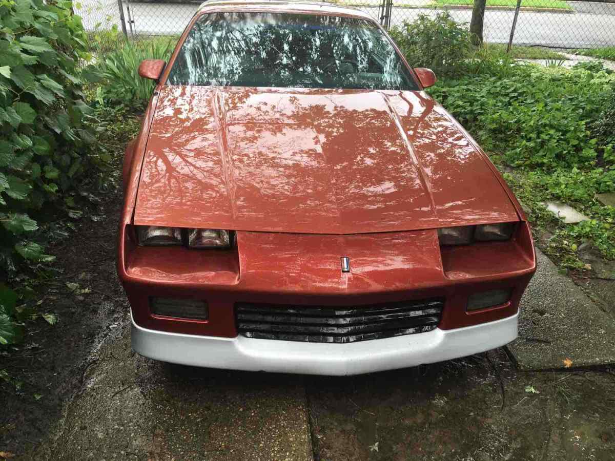 1988 Red Chevrolet Camaro Hatchback