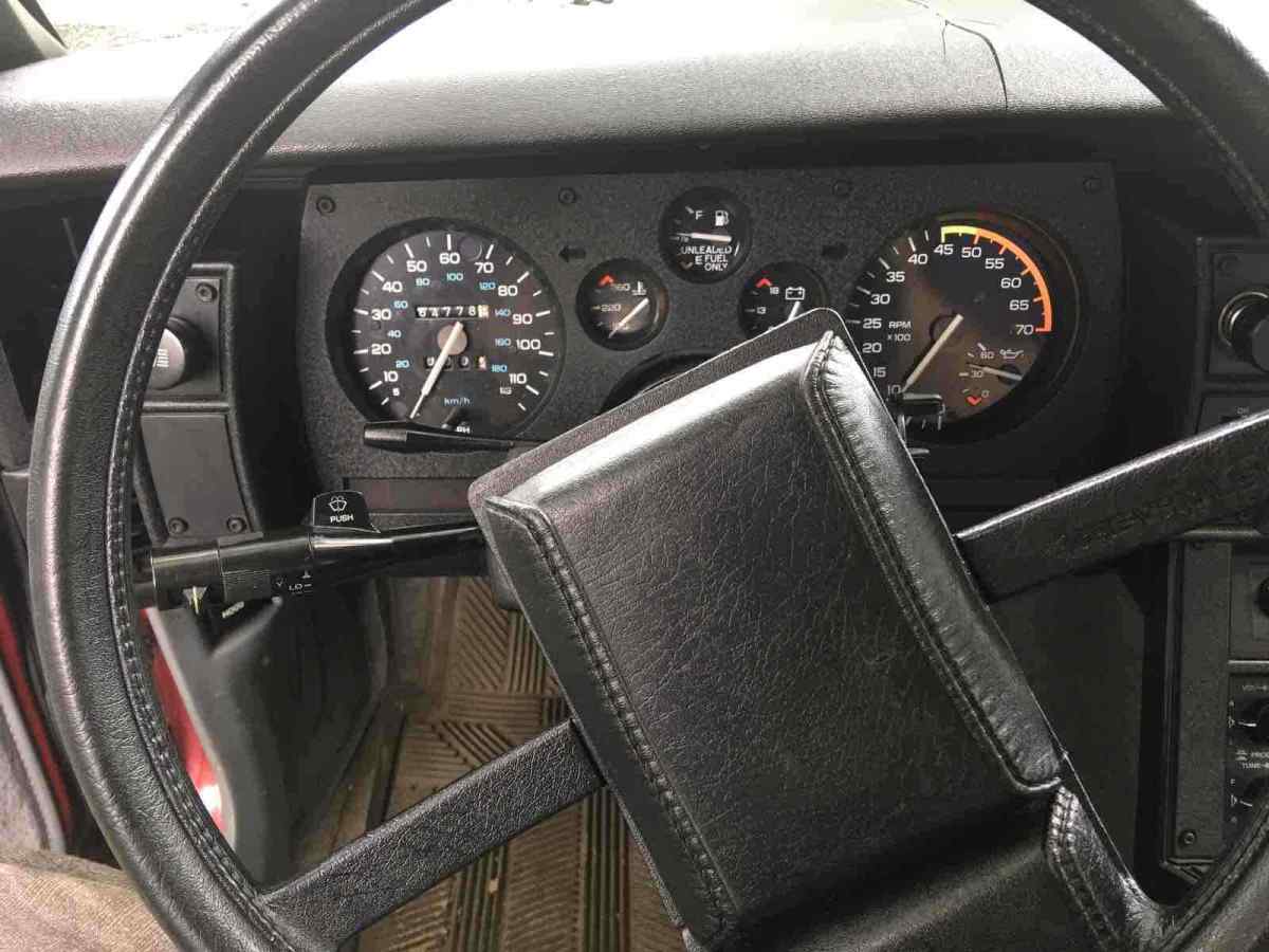 1988 Red Chevrolet Camaro Hatchback