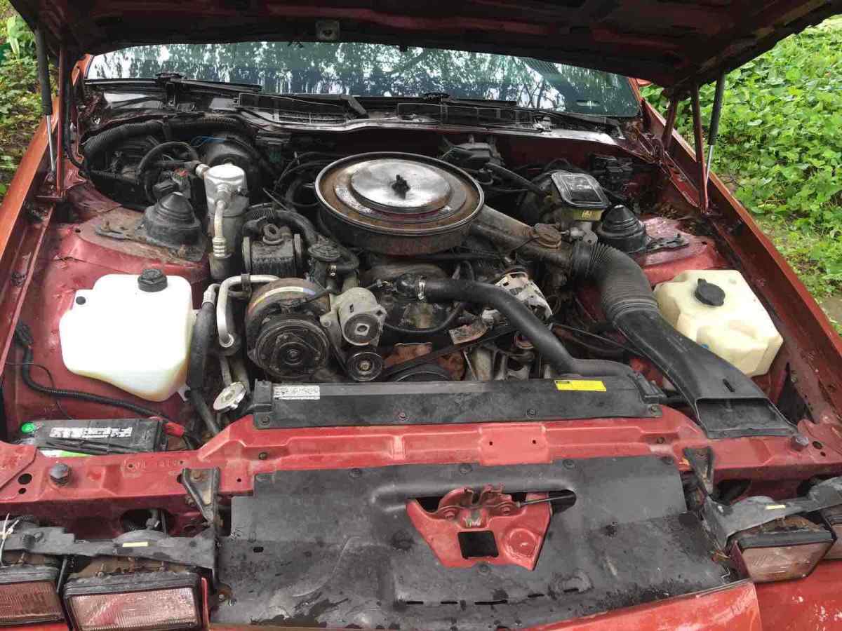 1988 Red Chevrolet Camaro Hatchback