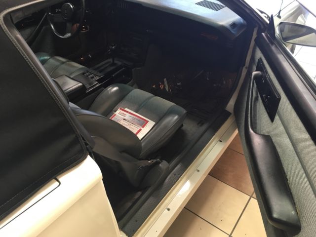 1988 White Chevrolet Camaro Convertible