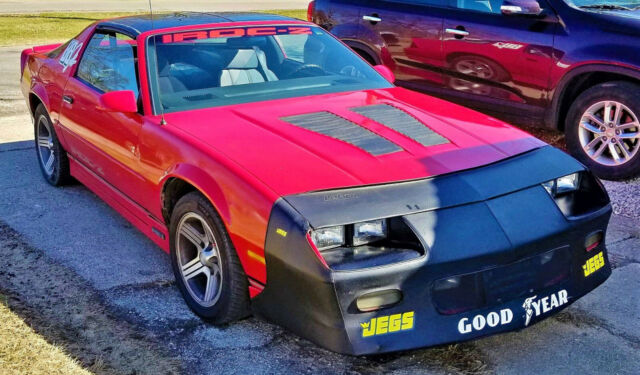 1988 Red Chevrolet Camaro