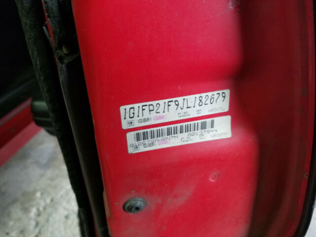 1988 Red Chevrolet Camaro