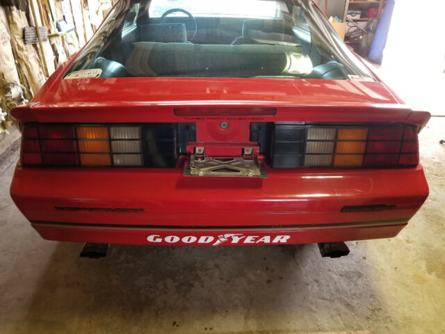 1988 Red Chevrolet Camaro