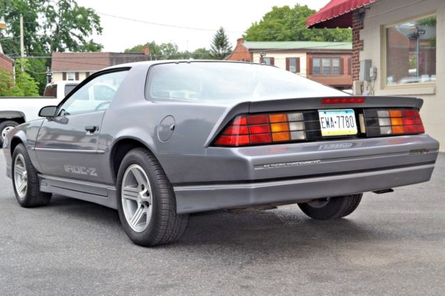 1988 Gray Chevrolet Camaro Coupe