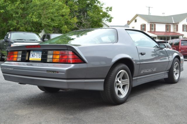 1988 Gray Chevrolet Camaro Coupe