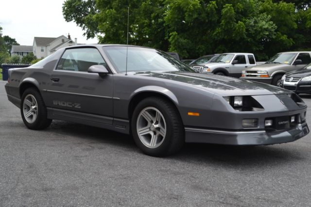 1988 Gray Chevrolet Camaro Coupe