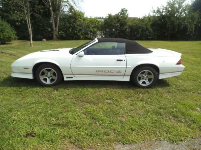 1988 White Chevrolet Camaro