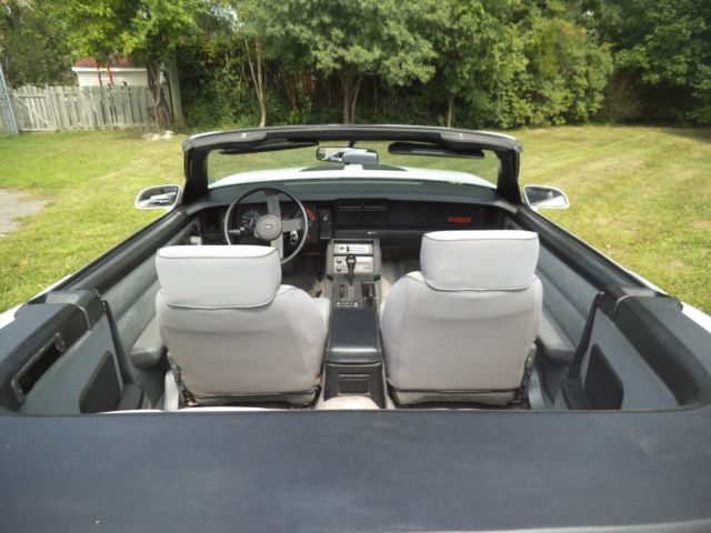 1988 White Chevrolet Camaro