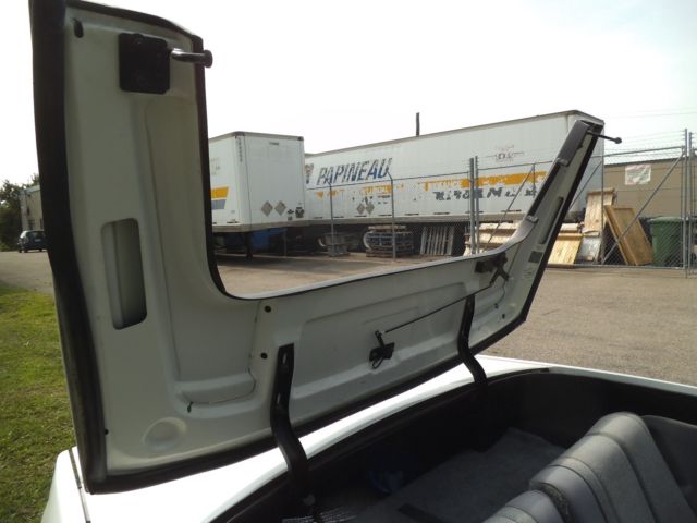 1988 White Chevrolet Camaro