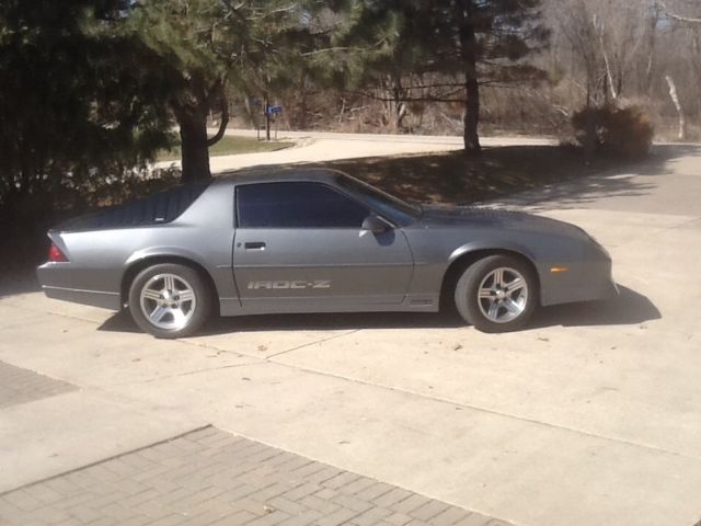 1988 Black Chevrolet Camaro Convertible