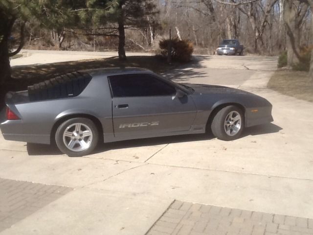 1988 Black Chevrolet Camaro Convertible