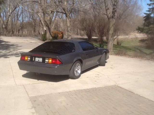 1988 Black Chevrolet Camaro Convertible