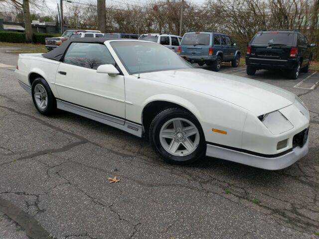 1988 White Chevrolet Camaro Convertible